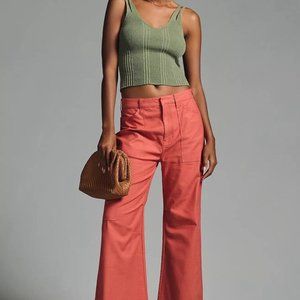 Have one to sell? Sell now Pilcro Painter Puddle Pants Coral 30 NWT